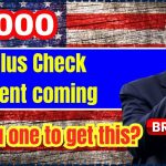 $1000 Stimulus Check Payment coming