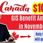 $1,086 GIS Benefit Amount in November