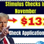 $1,312 Stimulus Checks In November