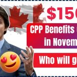 $1500 CPP Benefits Coming in November