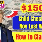 $1500 Child Checks In Nov Last Week