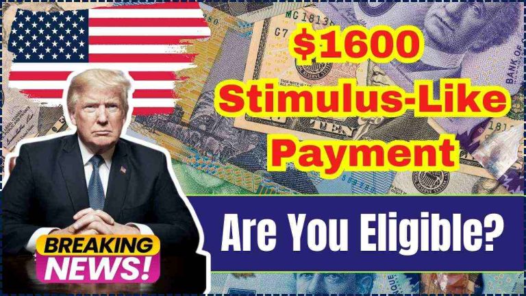 $1600 Stimulus-Like Payment