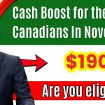 $1900 Cash Boost for these Canadians