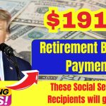 $1919 Retirement Benefit Payment