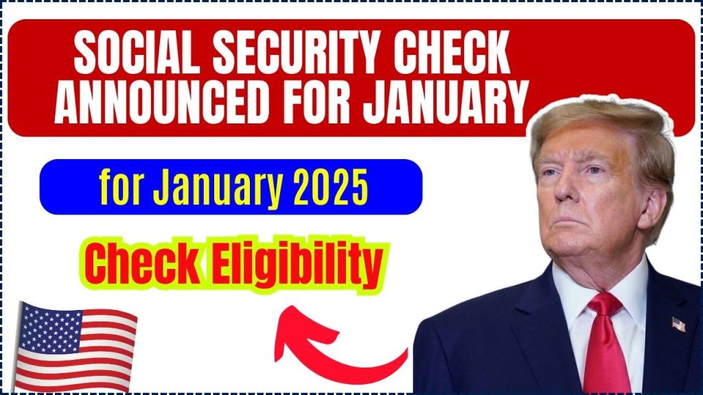 $1976 Social Security Check Announced for January