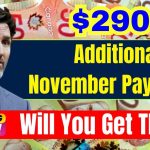 $2900 Additional CPP November Payment