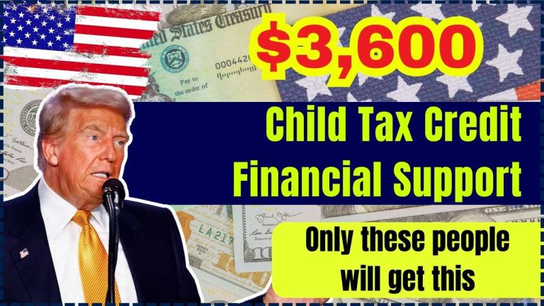 $3,600 Child Tax Credit Financial Support