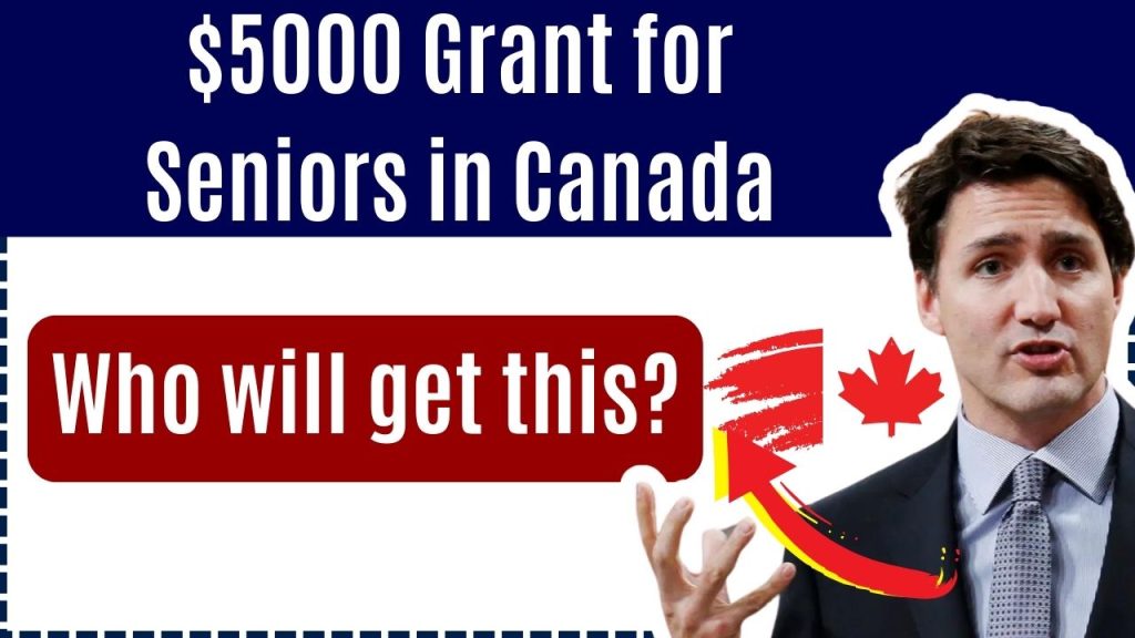 $5000 Grant for Seniors in Canada