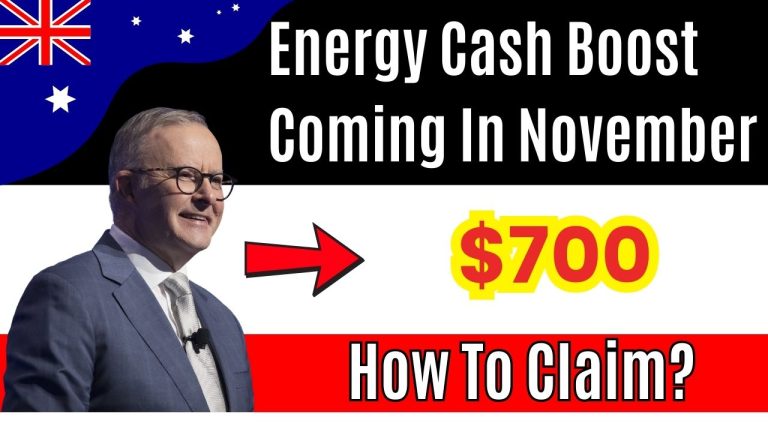 $700 Energy Cash Boost Coming In November