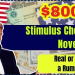 $800 Stimulus Check in November