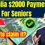 Australia $2000 Payment For Seniors