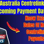 Australia Centrelink upcoming Payment Dates