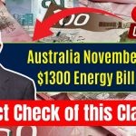 Australia November $300 To $1300 Energy Bill Rebate