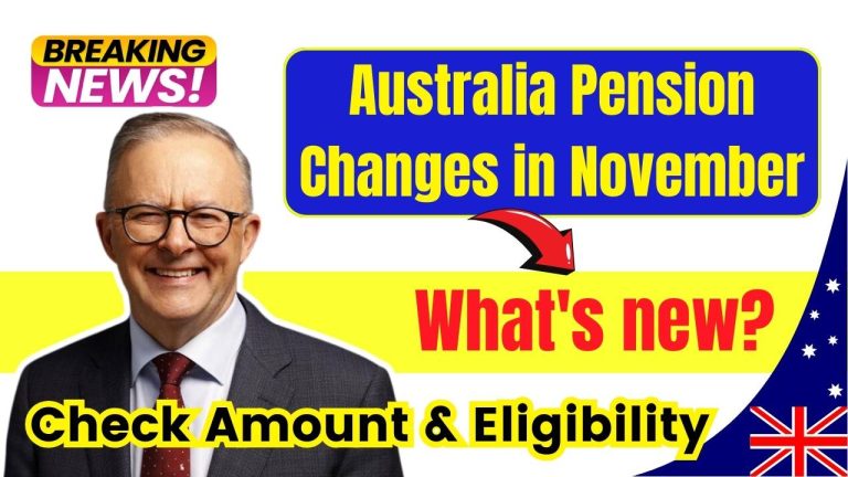 Australia Pension Changes in November