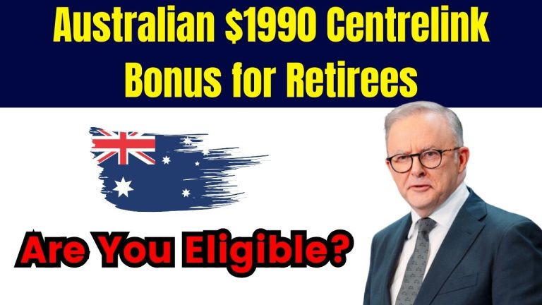 Australian $1990 Centrelink Bonus for Retirees