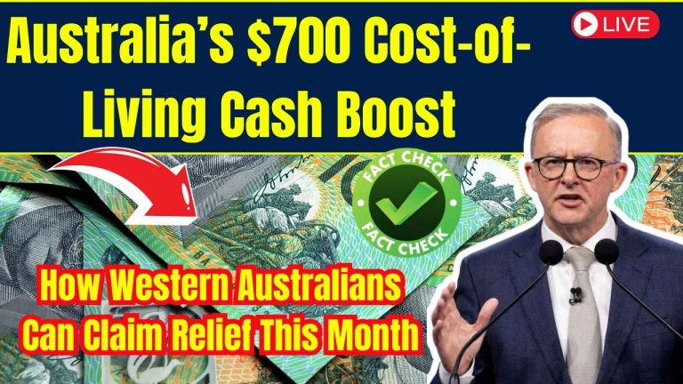 Australia’s $700 Cost-of-Living Cash Boost