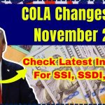 COLA Changes For November 2024