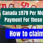 Canada $978 Per Month OAS Payment For these Seniors