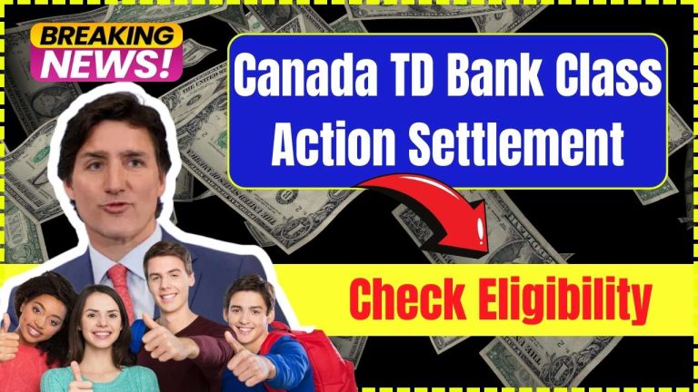 Canada TD Bank Class Action Settlement