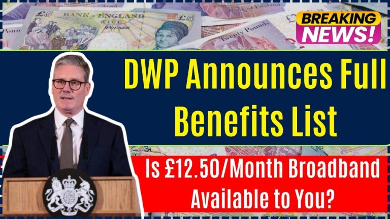 DWP Announces Full Benefits List