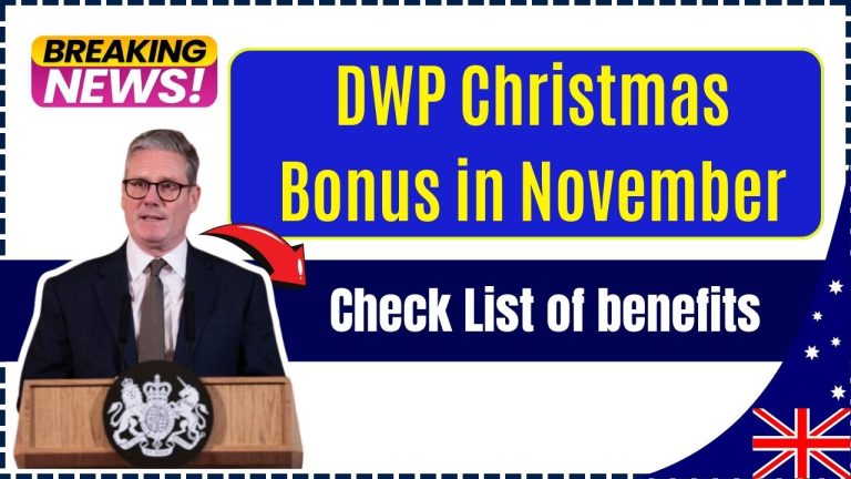 DWP Christmas Bonus in November