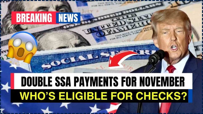 Double SSA Payments for November 2024