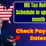 IRS Tax Refund Schedule in upcoming month