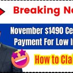 November $1490 Centrelink Payment For Low Income