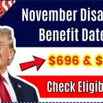 November Disability Benefit Dates Announced