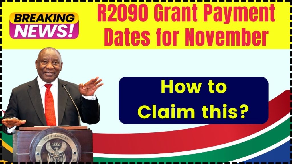 R2090 Grant Payment Dates for November