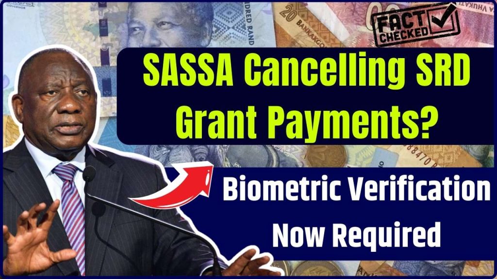 SASSA Cancelling SRD Grant Payments