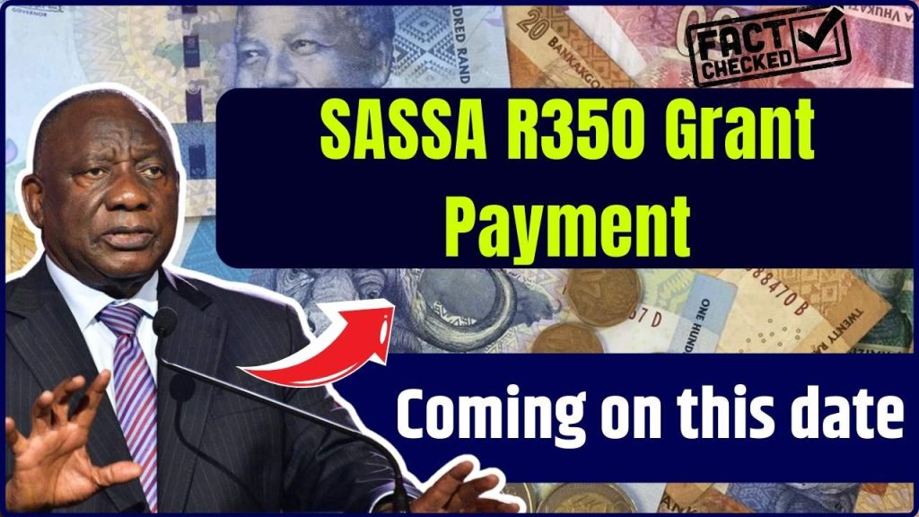 SASSA R350 Grant Payment In November