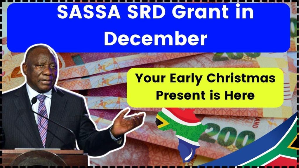 SASSA SRD Grant in December