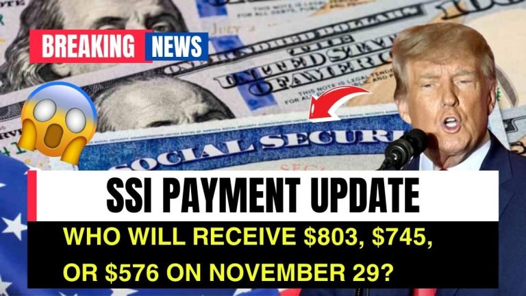 SSI Payment Update