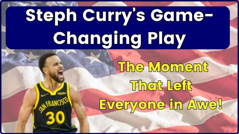 Steph Curry's Game-Changing Play