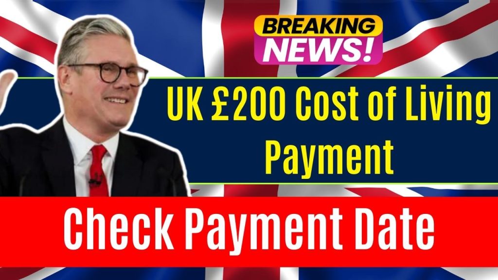 UK £200 Cost of Living Payment