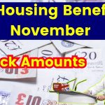 UK Housing Benefit In November