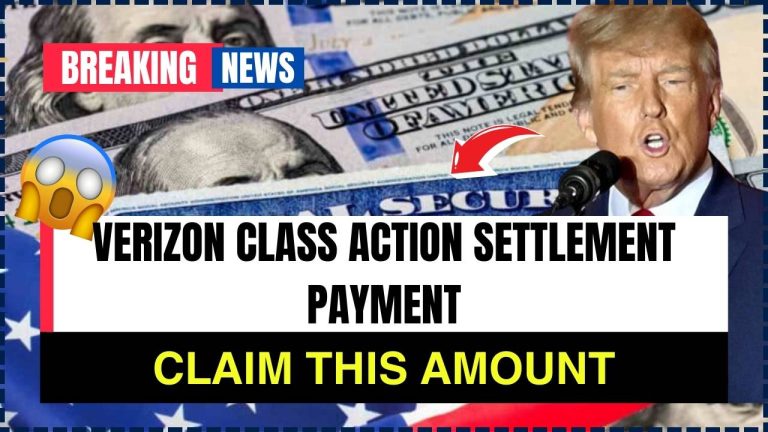 Verizon Class Action Settlement Payment