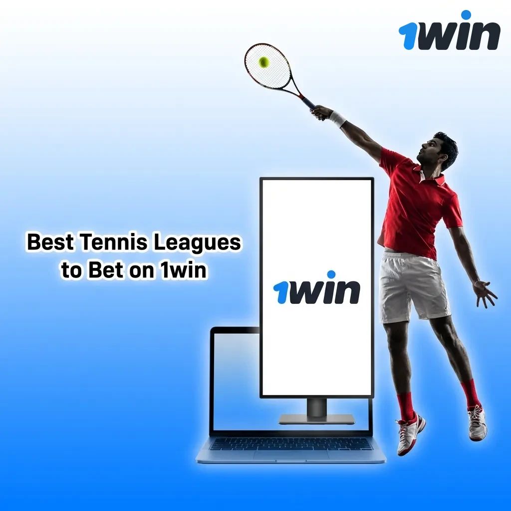Tennis players competing at major tournament with 1win betting options for Grand Slams and ATP/WTA events
