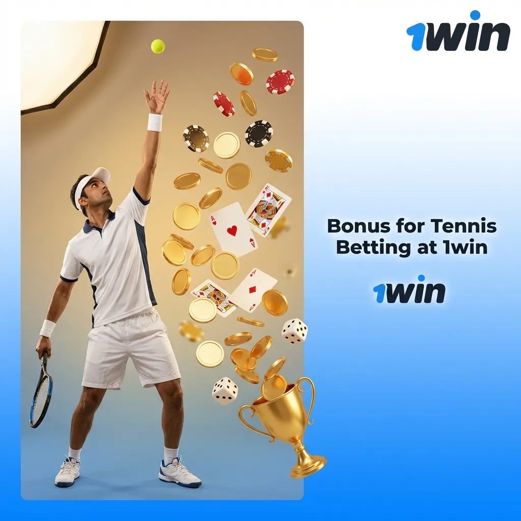 1win tennis betting bonus: 500% welcome offer up to ₹80,000 for new users with wagering requirements on accumulator bets