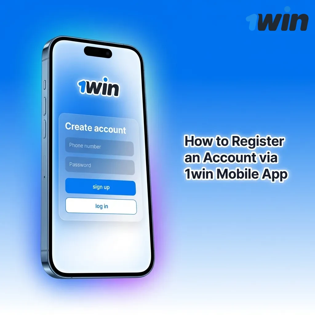 Step-by-step guide showing how to register a new account using the 1win mobile app in under three minutes.
