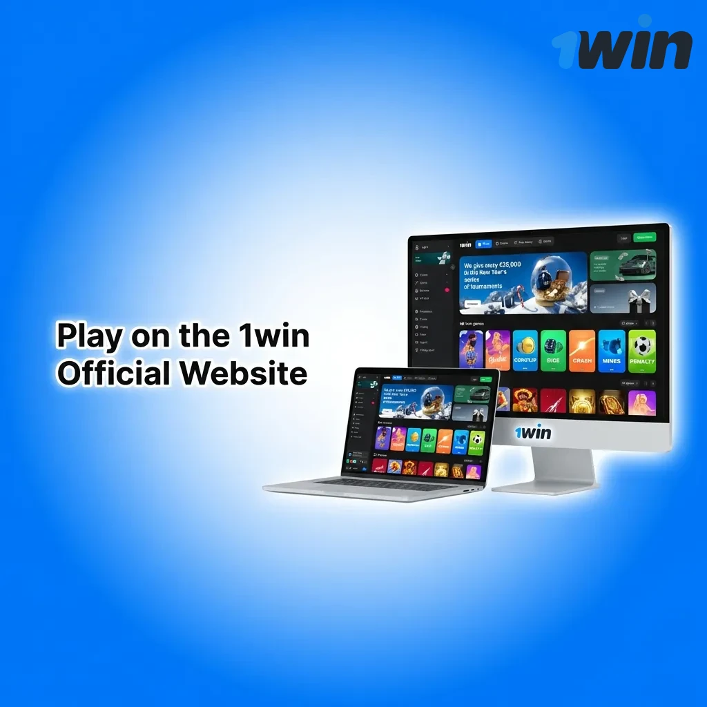 Players accessing 1win betting and casino games directly through web browser without downloading software